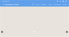Desktop Screenshot of bookwithexperiencetravel.com
